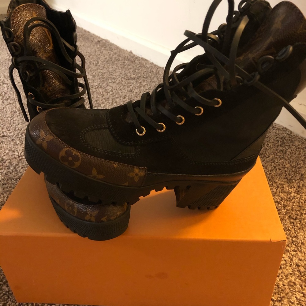 Authentic Louis Vuitton boots